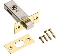 Дверная задвижка под завертку KERRON Д85 Ш65 В30, золото MM8400 GP