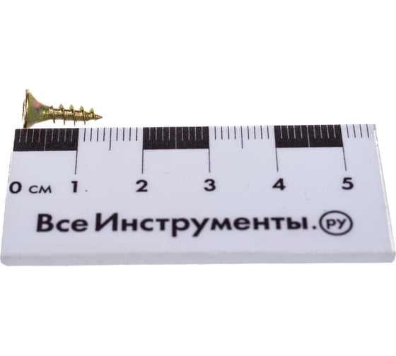 Шуруп VIPкрепеж желтый цинк 3,5х12 38шт 11314 VIP