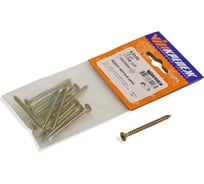 Шуруп VIPкрепеж желтый цинк 4,0х50 12шт 11348 VIP