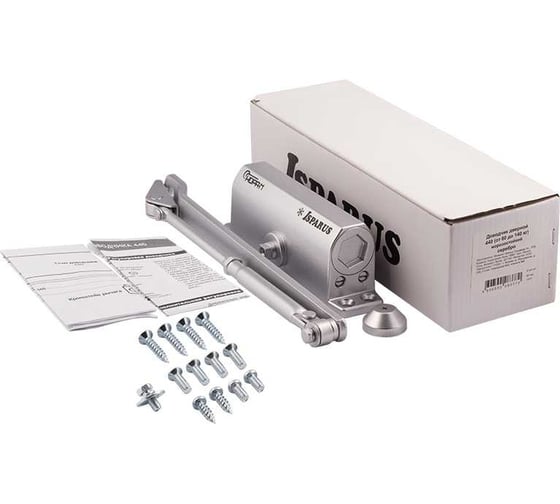 Доводчик НОРА-М Isparus 440 Plus серебро 4606555096008