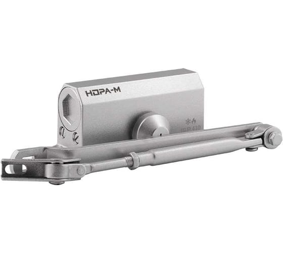 Доводчик НОРА-М Isparus 410 Plus серебро 4606555095803 1