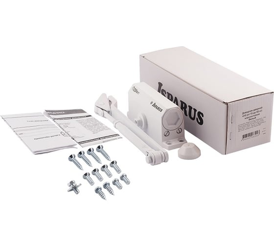 Доводчик НОРА-М Isparus 410 Plus белый 4606555095759