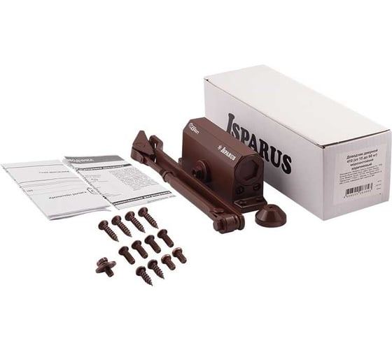Доводчик НОРА-М Isparus 410 Plus коричневый 4606555095780