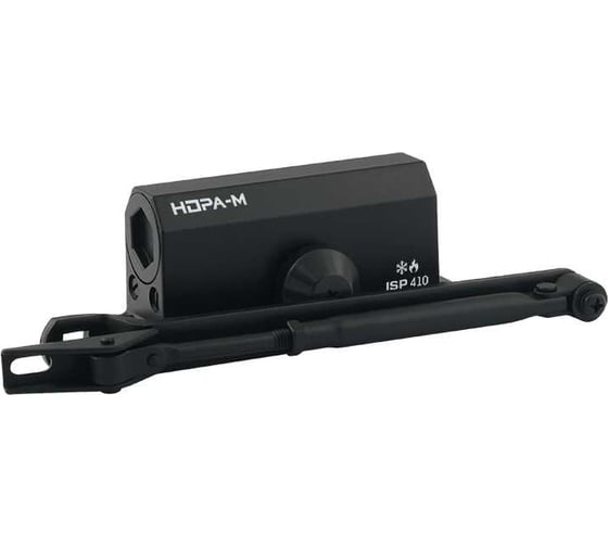 Доводчик НОРА-М Isparus 410 Plus черный 4606555095810