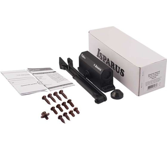 Доводчик НОРА-М Isparus 410 Plus черный 4606555095810