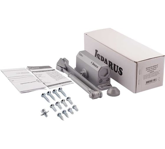 Доводчик НОРА-М Isparus 410 Plus серый 4606555095797