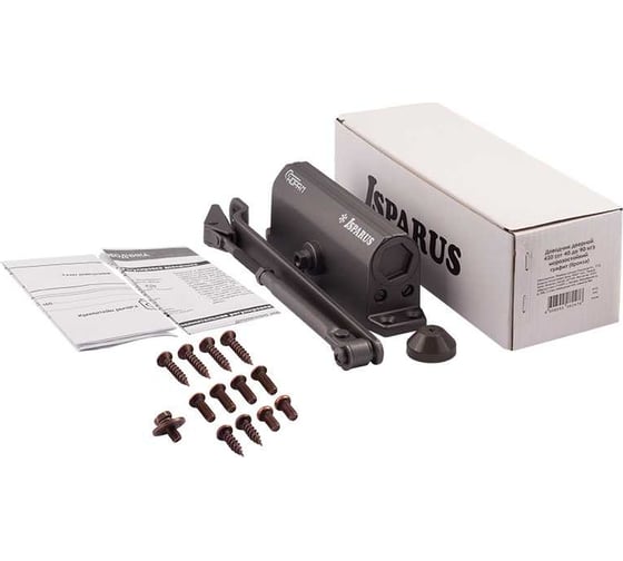 Доводчик НОРА-М Isparus 420 Plus графит 4606555095834