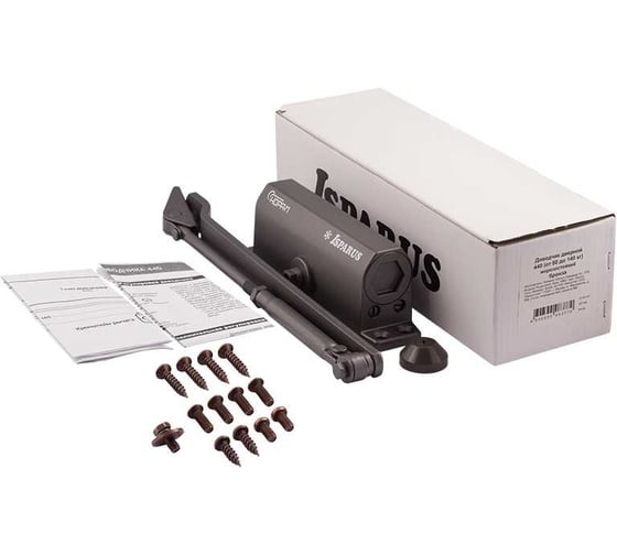 Доводчик НОРА-М Isparus 440 Plus черный 4606555096015