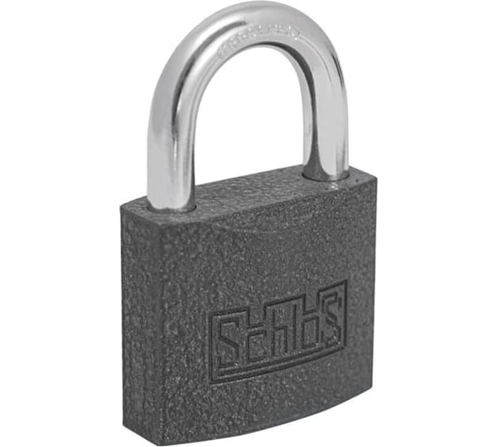 Замок навесной SCHLOSS 71023 PL-04/50 чугун (6/48) тов-139640 1