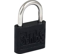 Замок навесной SCHLOSS 73013 черный PL-05/50 чугун (10/60) тов-157749