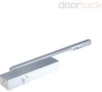 Доводчик Doorlock DL300S/N BC HO EN3-5 со скользящей тягой серебристый 75574