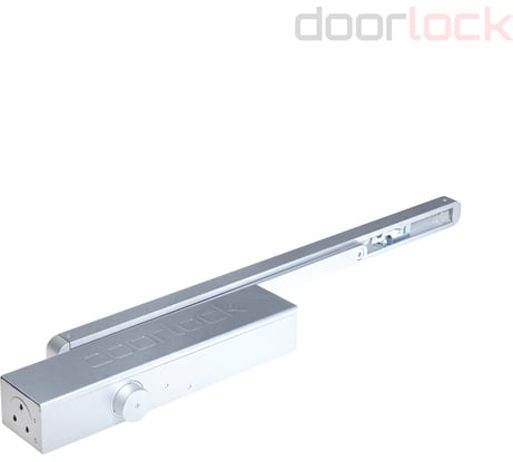 Доводчик Doorlock DL300S/N BC HO EN3-5 со скользящей тягой серебристый 75574