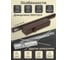 Доводчик Doorlock DL300S/N BC HO EN3-5 со скользящей тягой коричневый 75576 6