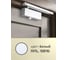 Доводчик Doorlock DL340S/N BC EN1-4 со скользящей тягой белый 75579 5