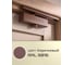 Доводчик Doorlock DL340S/N BC HO EN1-4 со скользящей тягой коричневый 75580 5