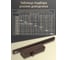 Доводчик Doorlock DL340S/N BC HO EN1-4 со скользящей тягой коричневый 75580 10