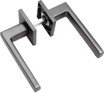 Ручка Doorlock DL Stone A43S Slim GR графит, квадратная розетка, толщина двери 35-55мм 73248