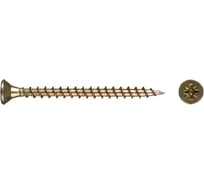 Саморез универсальный МЕТАЛЛСЕРВИС 4x70 желтый цинк 0,3кг 1264743