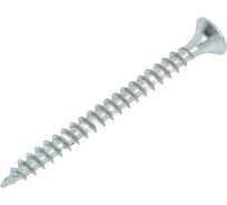 Саморез универсальный МЕТАЛЛСЕРВИС 3x35 белый цинк 500шт. МС 1265570