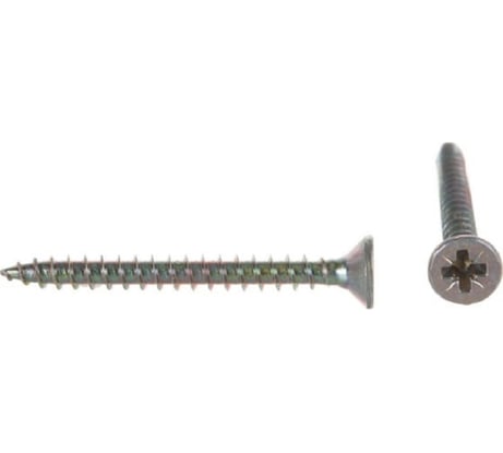 Саморез универсальный МЕТАЛЛСЕРВИС 3x35 белый цинк 100шт. МС 1265565