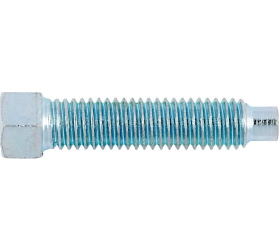 Винт ЦКИ установочный, DIN561B М12x60 8.8/22H цинк, SW 16, 2 шт. 55267