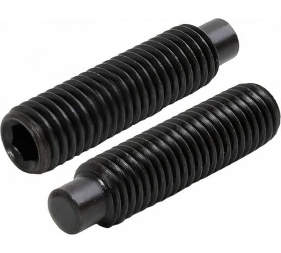 Винт ЦКИ установочный, DIN915 М16x20 45H оксидированный, HEX 8.0, 2 шт. 41436