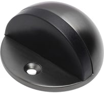 Ограничитель дверной Ренц напольный, матовый черный никель INDS 44 MBN