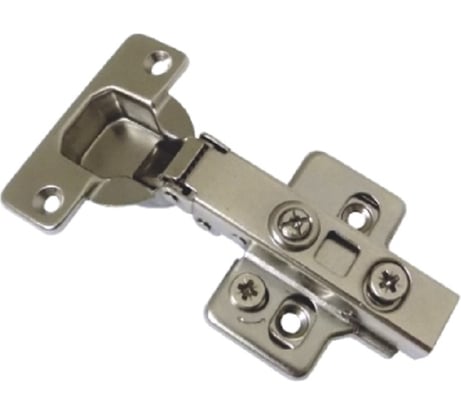 Петля мебельная Trodos накладная CLIP-ON с доводчиком 3D 109гр, 2шт 314015-3