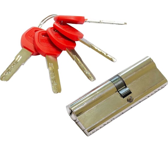 Цилиндр Doorlock V 2300Z N серия Variant, никелированный, 35x45мм, 5 перф.ключей 79022