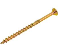 Саморезы по дереву КРЕП-КОМП потайная, Torx, 4,0х60 мм, 200 шт, желтые сдт460