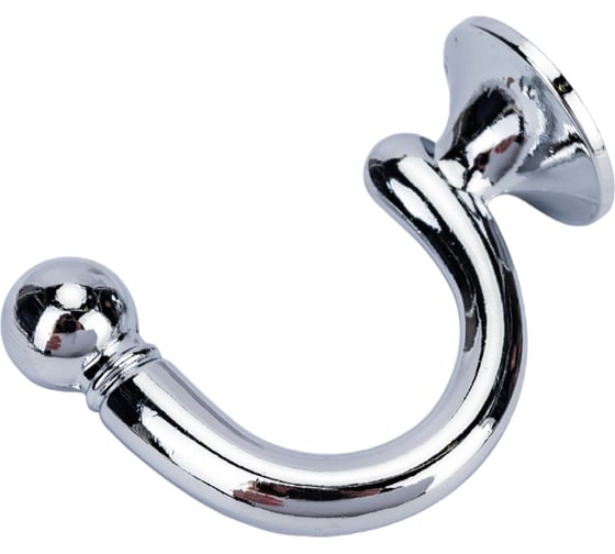 Мебельный крючок KERRON Д52 Ш40 В20, хром KR 0150