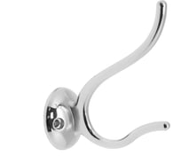 Мебельный крючок KERRON Д38 Ш38 В100, хром KR 0190