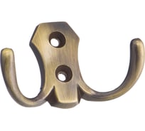 Мебельный крючок KERRON Д82 Ш45 В26, античная бронза KR 0020 AB