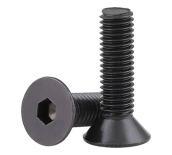 Винт ЦКИ DIN 7991 м2.5x12, 10.9, оксидированный, 100 шт. 55330 1