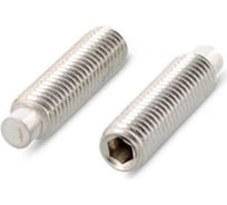 Винт установочный ЦКИ DIN 915 м10x12 45h, цинк, hex 5, 20 шт. 82884