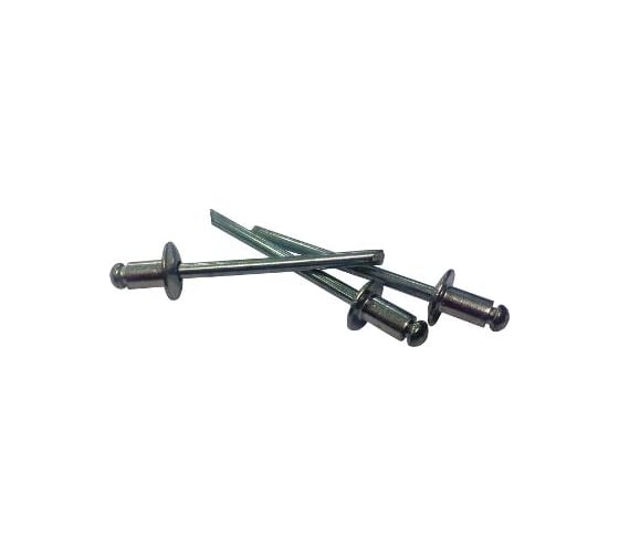 Заклепка ГОСКРЕП ал./ст. 4,8x6 10 шт. подвес 8-0011700 1