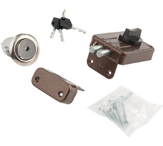 Замок накладной BORDER 87100-ЗНД-1А-Т7037 7037 00007037 1