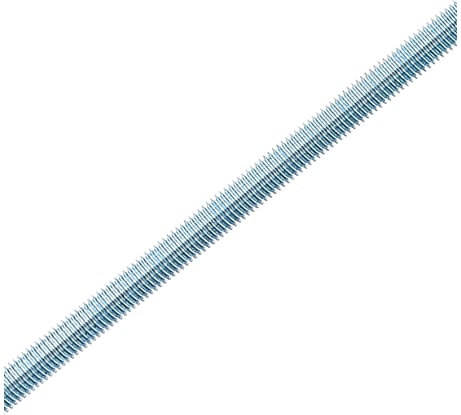 Шпилька резьбовая Стройметиз М8x1000 DIN 975 цинк уп.5 шт этикетка 2023042504