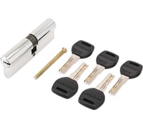 Цилиндровый механизм Аллюр HD F 70-5К CP 30x40, хром, перф. ключ 16248