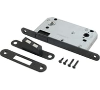 Магнитная защелка Аллюр АРТ 5300-MU-WC BL матовый черный с фиксатором 16209