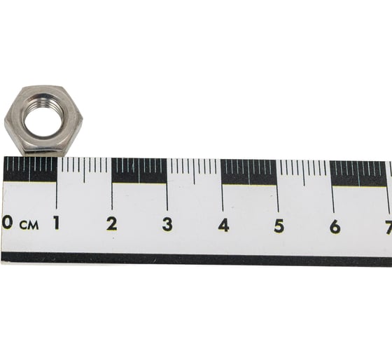 Гайка ЦКИ DIN 934, м8 a4-80, sw13, 25 шт. 80727