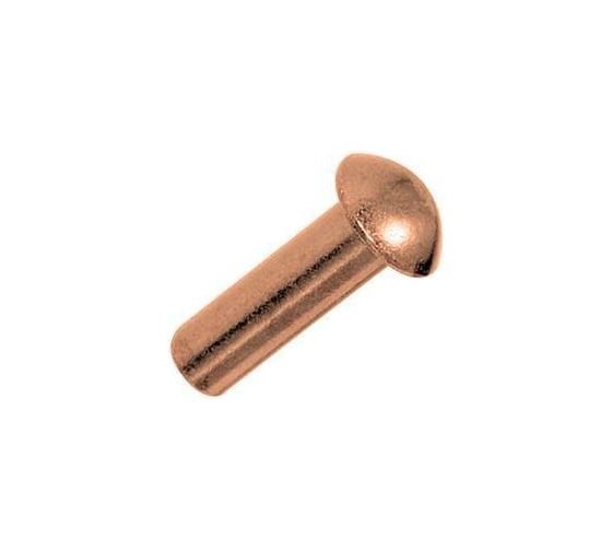 Заклепка забивная ЦКИ DIN 660, 2.5x16, медь, 100 шт. 82277 1