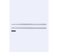 Комплект рамный алюминиевый для москитной сетки с соединителем серый 1490 мм 2 шт KOMFORT москитные системы КРАС5485