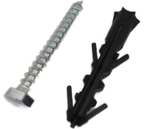 Дюбель с шурупом сверхпрочный Авион 8x50 1000 шт ДШ 81000