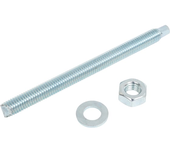 HIMTEX Шпилька для хим.анкеров 5.8 кл.пр. с гайкой и шайбой М10x130 10 шт SKA10130 1