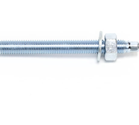 HIMTEX Шпилька для хим.анкеров 5.8 кл.пр. с гайкой и шайбой М12x160 5 шт SKA12160