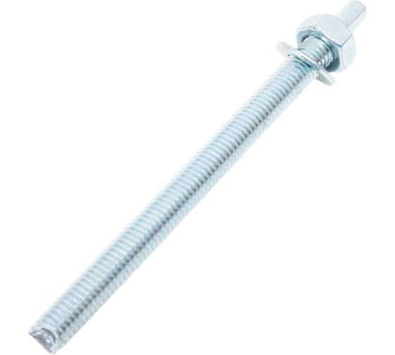 HIMTEX Шпилька для хим.анкеров 5.8 кл.пр. с гайкой и шайбой М8x110 (10 шт) SKA08110