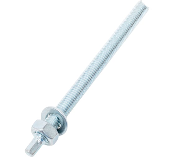 HIMTEX Шпилька для хим.анкеров 5.8 кл.пр. с гайкой и шайбой М8x110 (10 шт) SKA08110