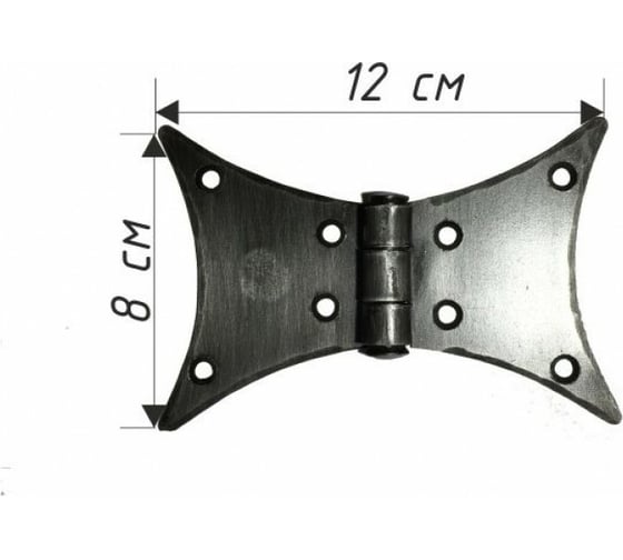 Мебельная кованая петля Covali HC-855A