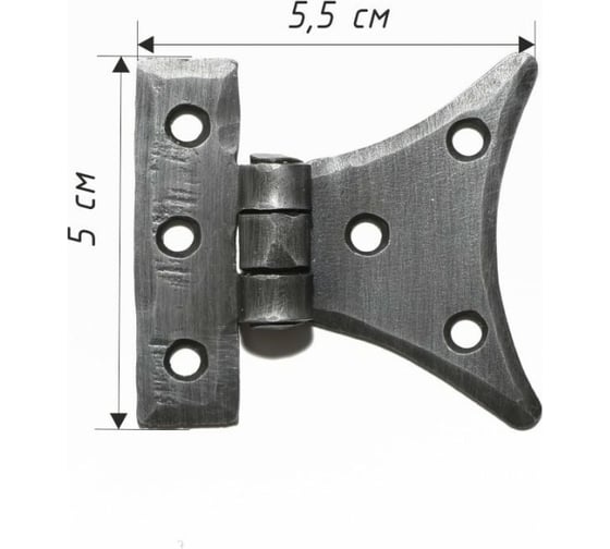 Мебельная кованая петля Covali HC-871